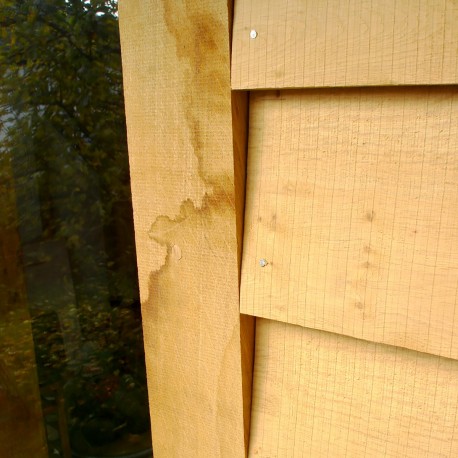 Lightweight Air Dried Oak Featheredge Cladding